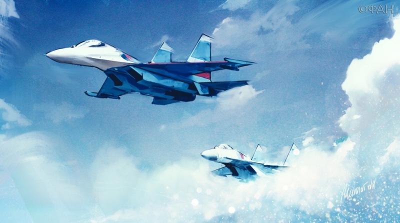 В Крыму назвали наглядным уроком от Су-27 «перехват» разведчика ВМС США