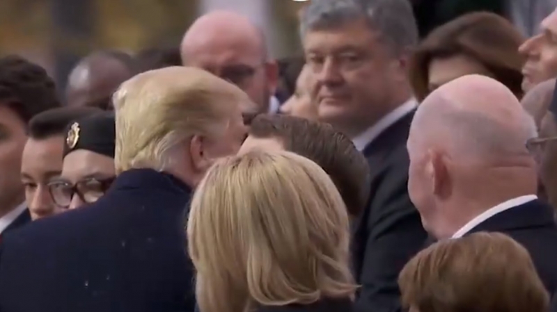 Пожирал его глазами: Пушков объяснил, почему Трамп не стал пожимать руку Порошенко